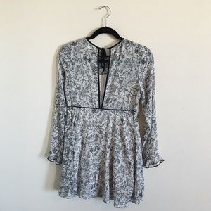 Urban Outfitters Dress Black/White - Kimchi Blue